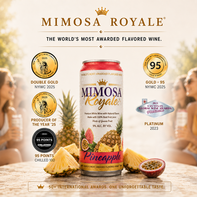 Pineapple Mimosa Cans