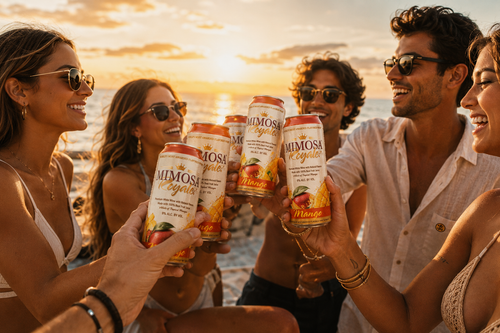 Mango Mimosa Cans