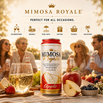 Apple Mimosa Cans