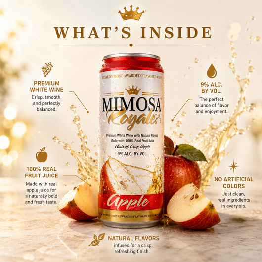 Apple Mimosa Cans
