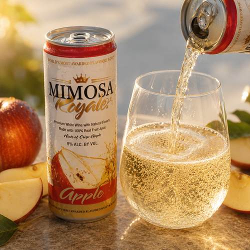 Apple Mimosa Cans