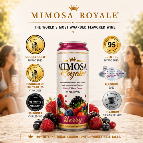Berry Mimosa Cans