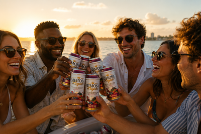 Berry Mimosa Cans