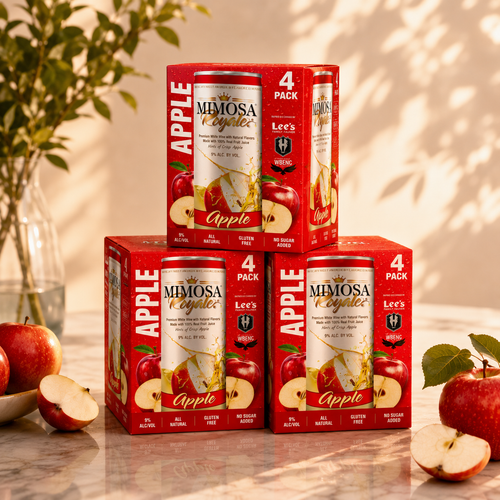 Apple Mimosa Cans