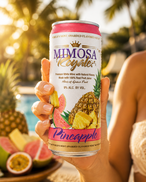 Pineapple Mimosa Cans