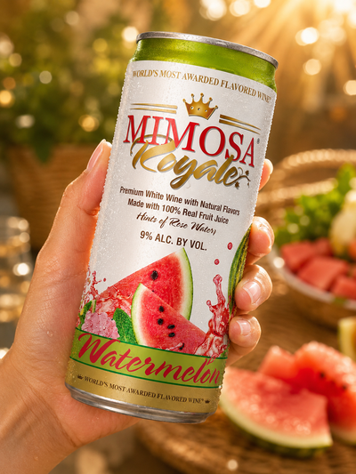 Watermelon Mimosa Cans