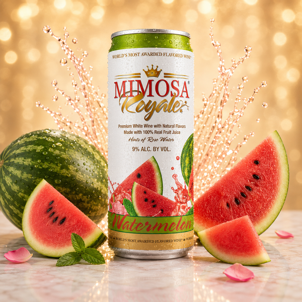 Watermelon Mimosa Cans