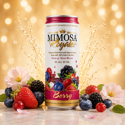 Berry Mimosa Cans
