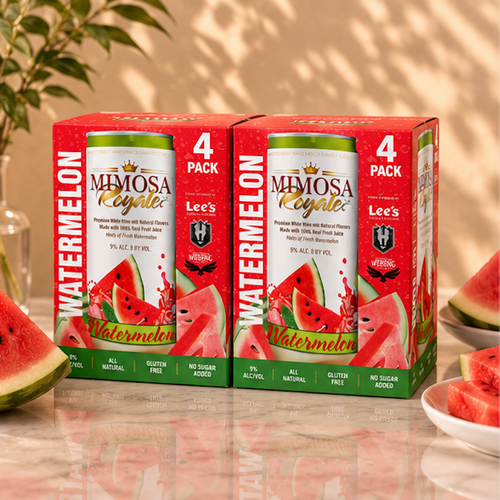 Watermelon Mimosa Cans