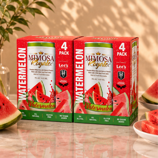 Watermelon Mimosa Cans