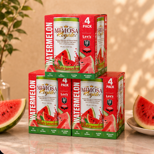 Watermelon Mimosa Cans