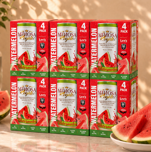 Watermelon Mimosa Cans